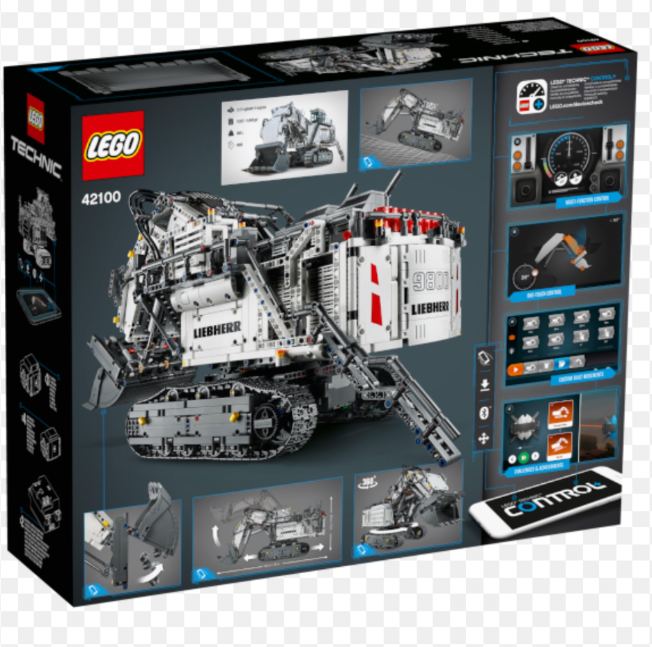 LEGO Technic Liebherr R 9800 Excavator 42100 - Image 2